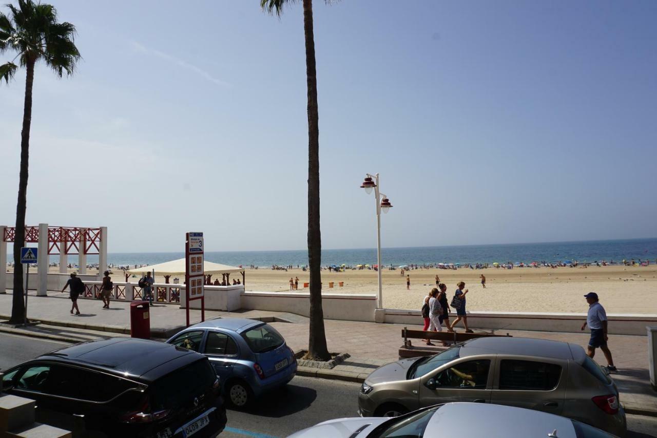 קדיז Apartamento La Mar De Cerca. Terraza Vistas Mar. 1ª Linea Playa מראה חיצוני תמונה